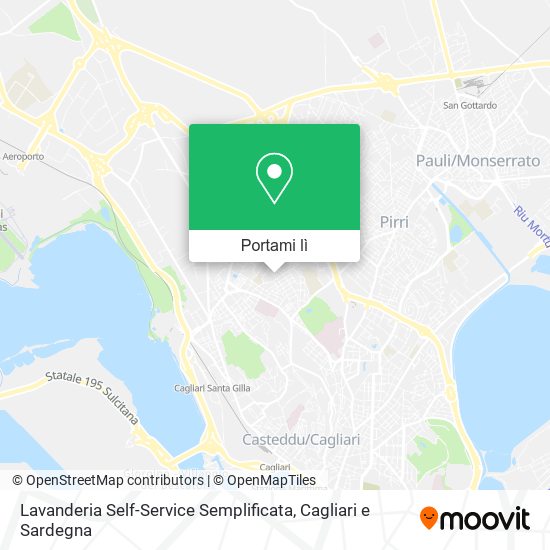Mappa Lavanderia Self-Service Semplificata