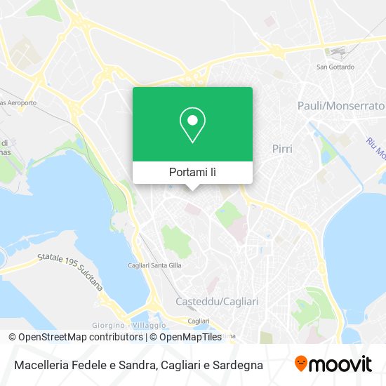 Mappa Macelleria Fedele e Sandra
