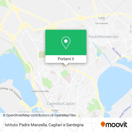 Mappa Istituto Padre Manzella