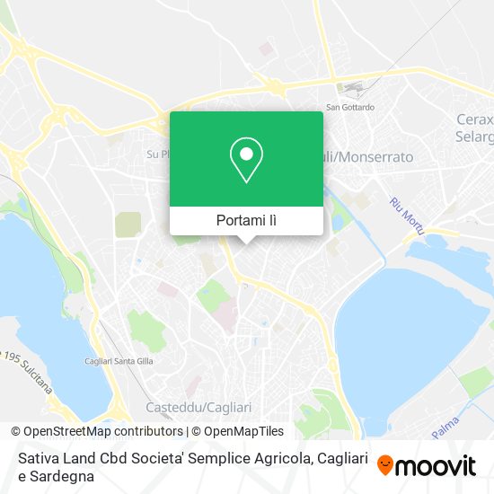 Mappa Sativa Land Cbd Societa' Semplice Agricola