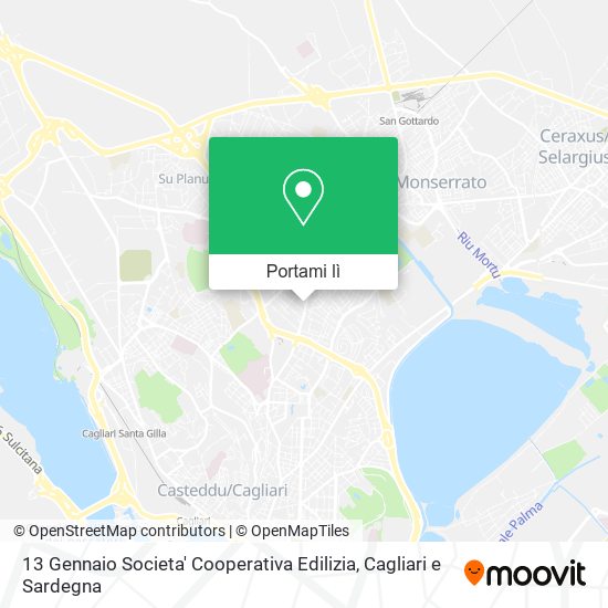 Mappa 13 Gennaio Societa' Cooperativa Edilizia