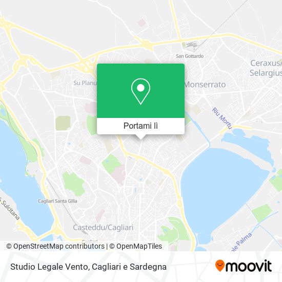 Mappa Studio Legale Vento