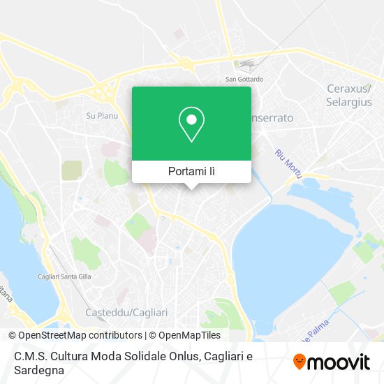 Mappa C.M.S. Cultura Moda Solidale Onlus