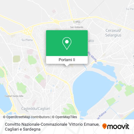 Mappa Convitto Nazionale-Convnazionale 'Vittorio Emanue