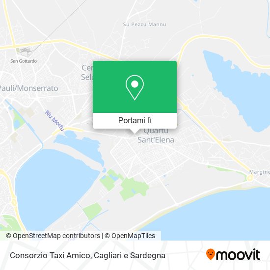 Mappa Consorzio Taxi Amico