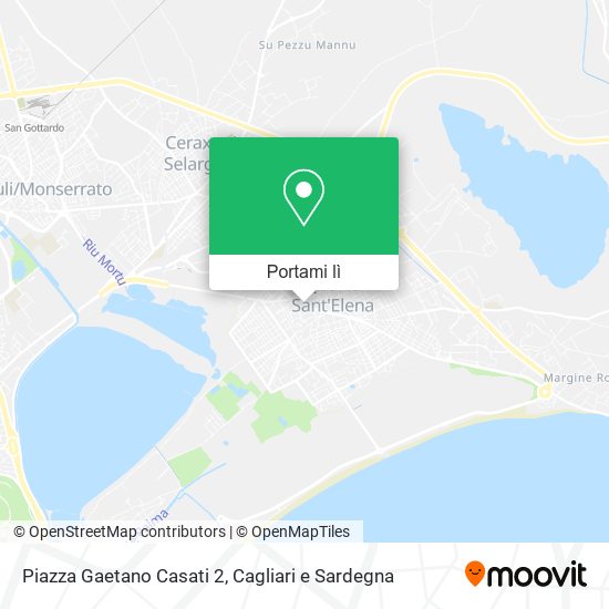 Mappa Piazza Gaetano Casati 2