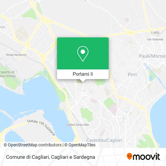 Mappa Comune di Cagliari