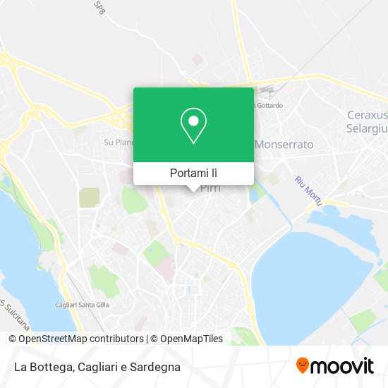 Mappa La Bottega