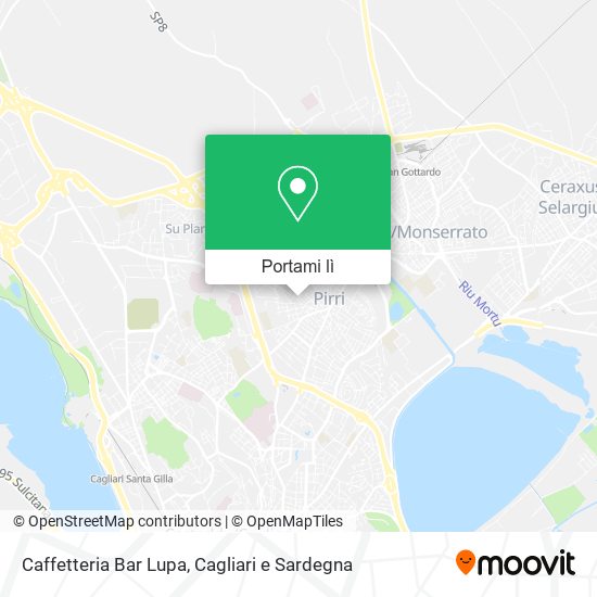 Mappa Caffetteria Bar Lupa