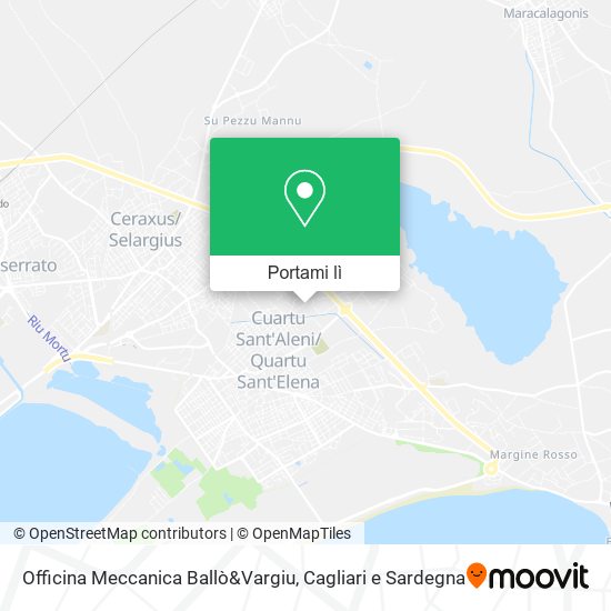 Mappa Officina Meccanica Ballò&Vargiu