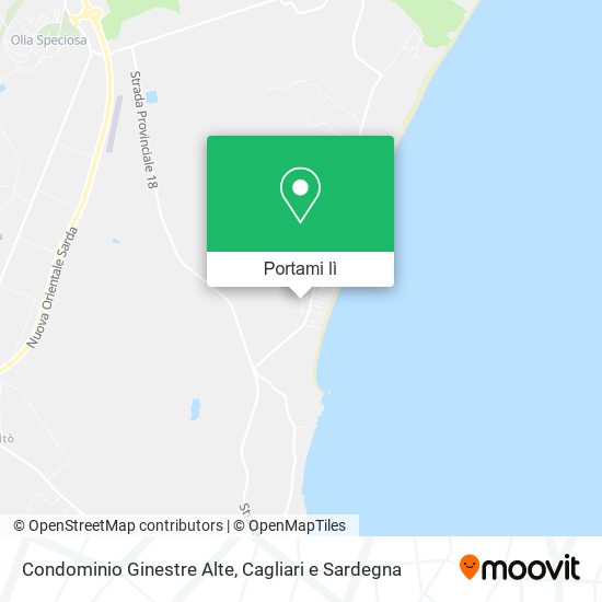 Mappa Condominio Ginestre Alte