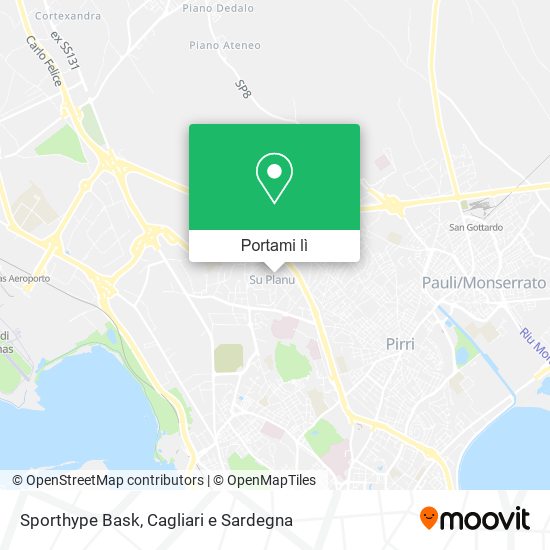Mappa Sporthype Bask