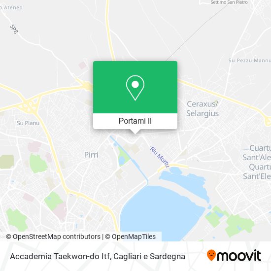 Mappa Accademia Taekwon-do Itf