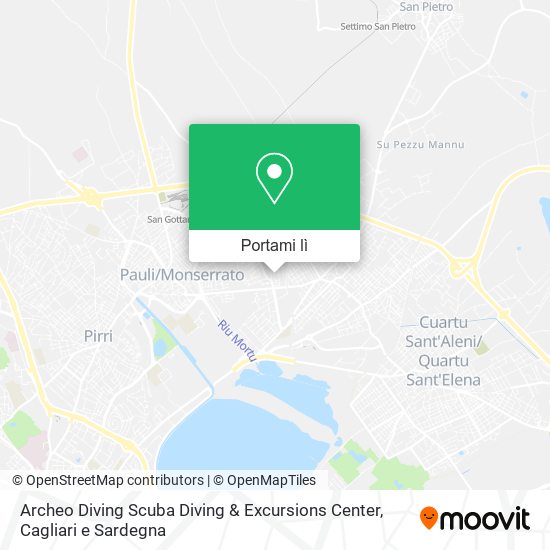 Mappa Archeo Diving Scuba Diving & Excursions Center