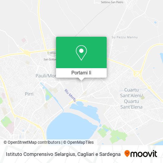 Mappa Istituto Comprensivo Selargius