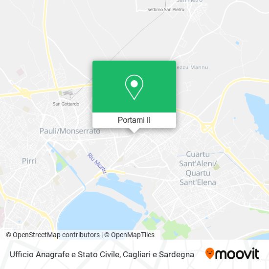 Mappa Ufficio Anagrafe e Stato Civile
