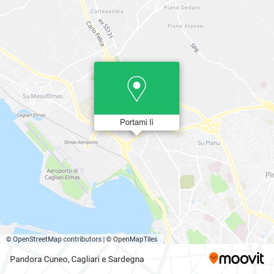 Mappa Pandora Cuneo