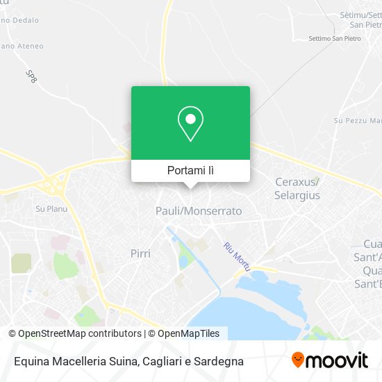 Mappa Equina Macelleria Suina