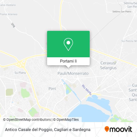 Mappa Antico Casale del Poggio