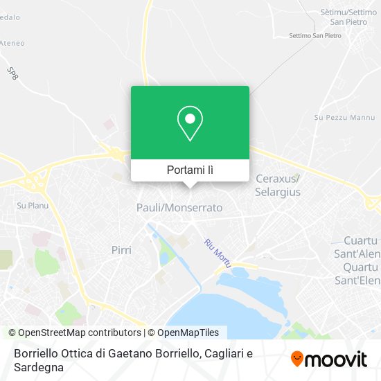 Mappa Borriello Ottica di Gaetano Borriello