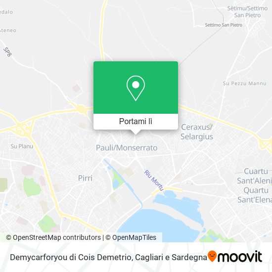 Mappa Demycarforyou di Cois Demetrio