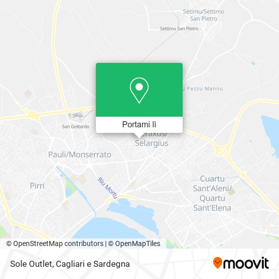 Mappa Sole Outlet