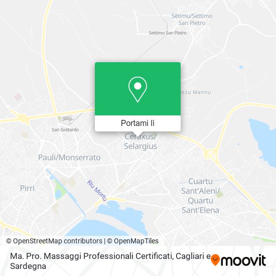 Mappa Ma. Pro. Massaggi Professionali Certificati