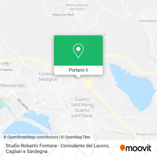 Mappa Studio Roberto Fontana - Consulente del Lavoro
