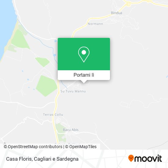 Mappa Casa Floris