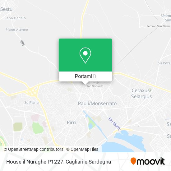 Mappa House il Nuraghe P1227
