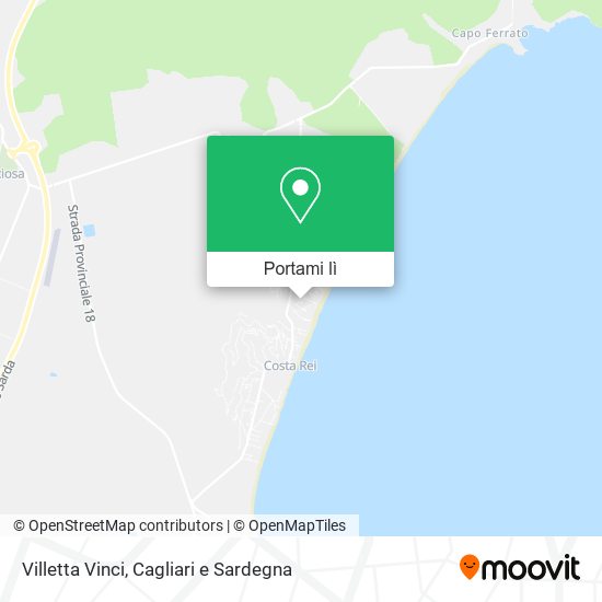 Mappa Villetta Vinci