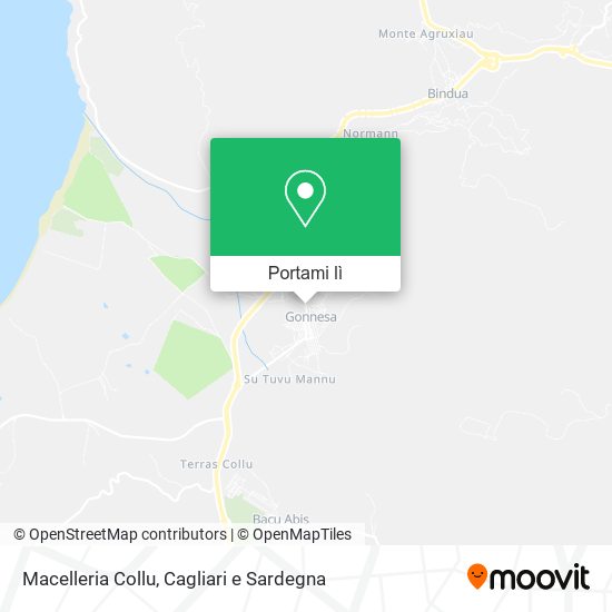 Mappa Macelleria Collu