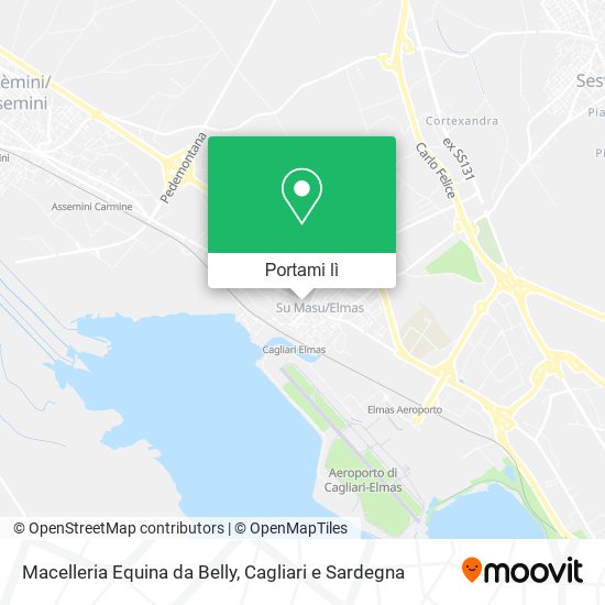 Mappa Macelleria Equina da Belly