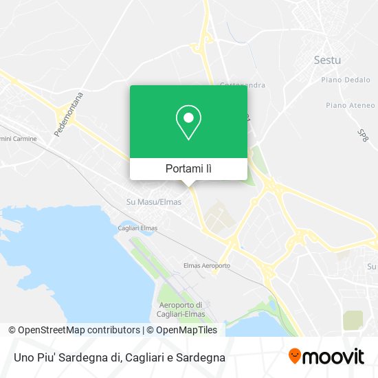 Mappa Uno Piu' Sardegna di