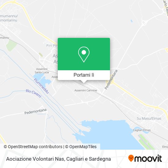 Mappa Aociazione Volontari Nas