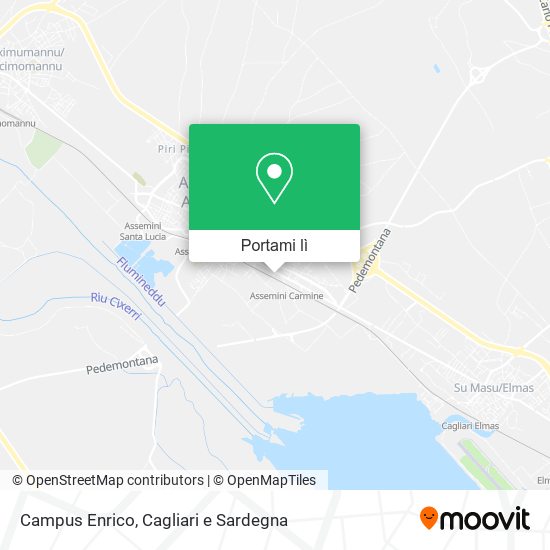 Mappa Campus Enrico