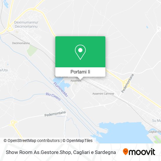 Mappa Show Room As.Gestore.Shop