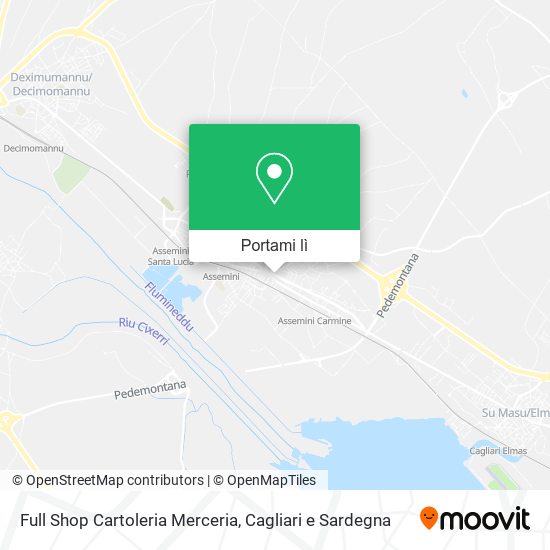 Mappa Full Shop Cartoleria Merceria
