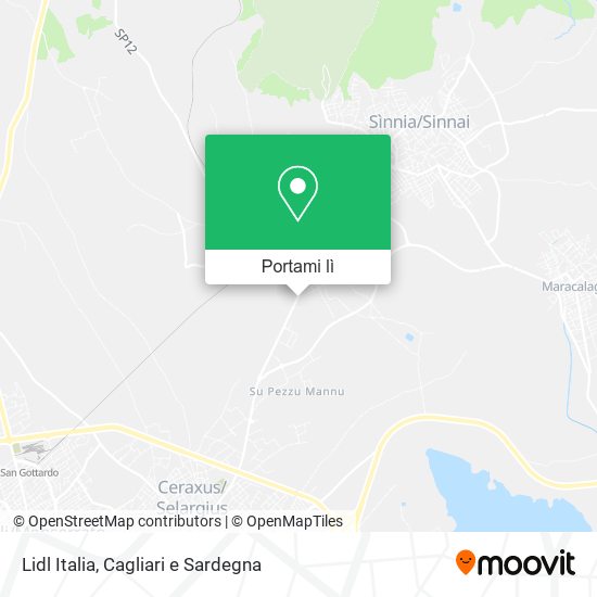 Mappa Lidl Italia
