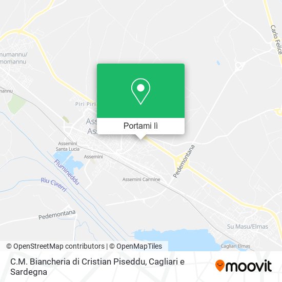 Mappa C.M. Biancheria di Cristian Piseddu