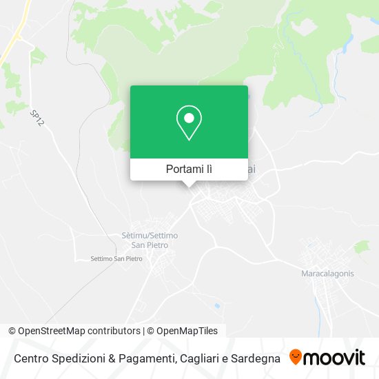 Mappa Centro Spedizioni & Pagamenti