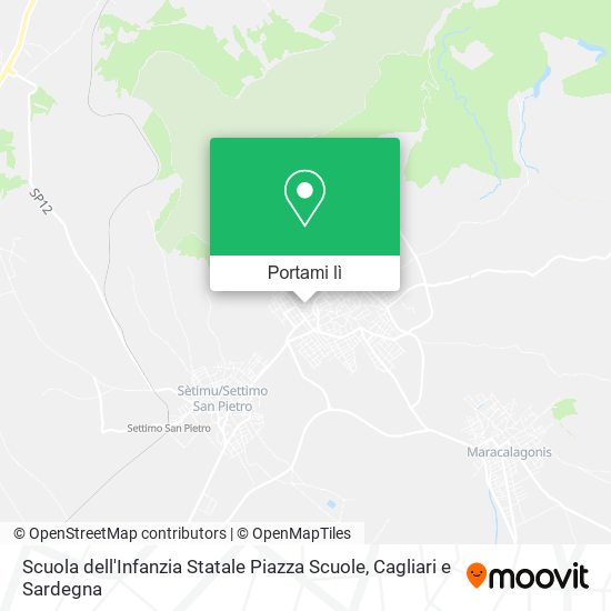 Mappa Scuola dell'Infanzia Statale Piazza Scuole