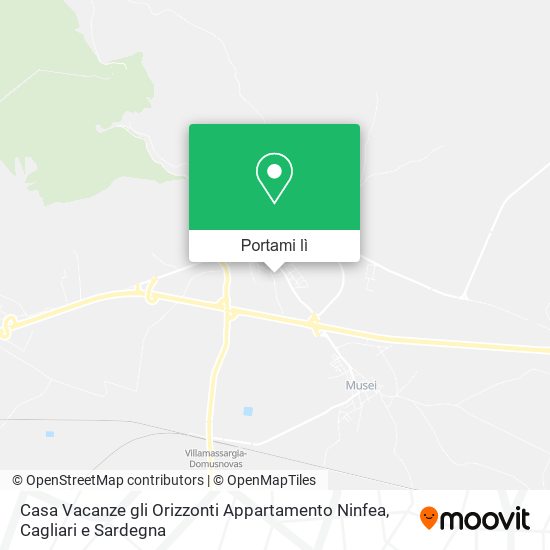 Mappa Casa Vacanze gli Orizzonti Appartamento Ninfea
