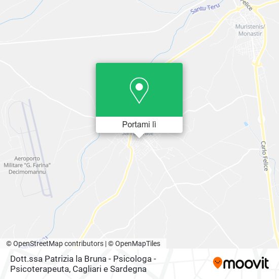 Mappa Dott.ssa Patrizia la Bruna - Psicologa - Psicoterapeuta