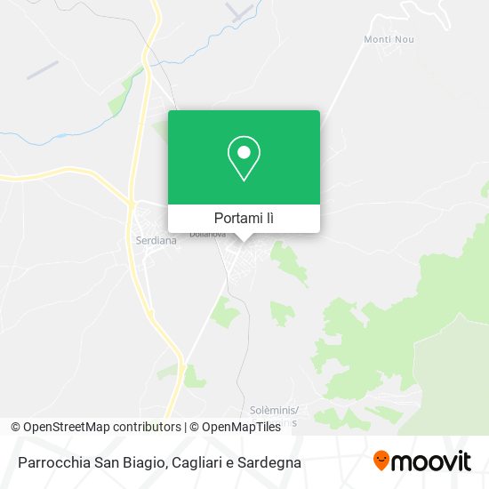 Mappa Parrocchia San Biagio