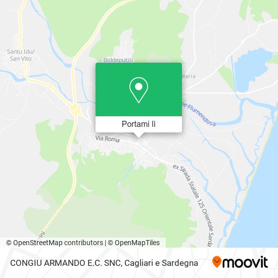 Mappa CONGIU ARMANDO E.C. SNC