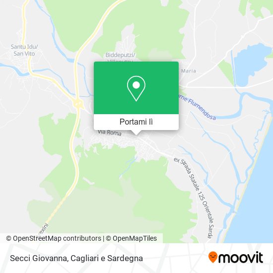 Mappa Secci Giovanna