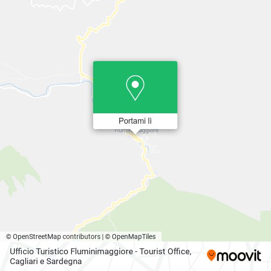 Mappa Ufficio Turistico Fluminimaggiore - Tourist Office