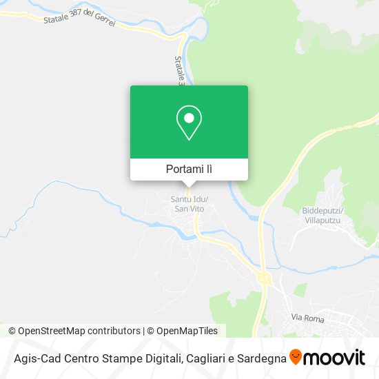 Mappa Agis-Cad Centro Stampe Digitali