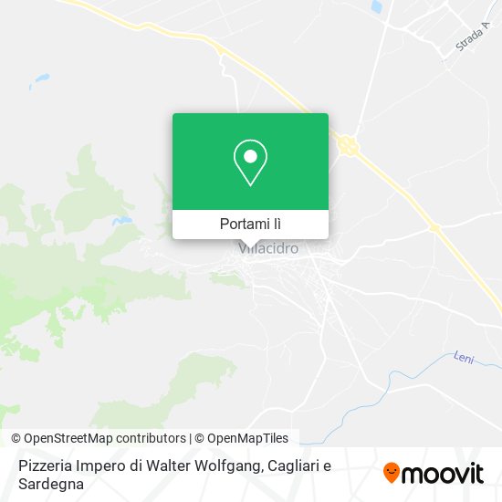 Mappa Pizzeria Impero di Walter Wolfgang